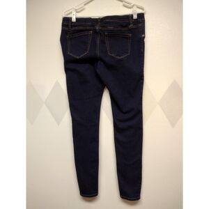 Liz Lange dark wash maternity jeggings size S